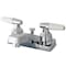 Kingston Brass KB201 4" Centerset Bathroom Faucet, Polished Chrome KB201 - alternate 1